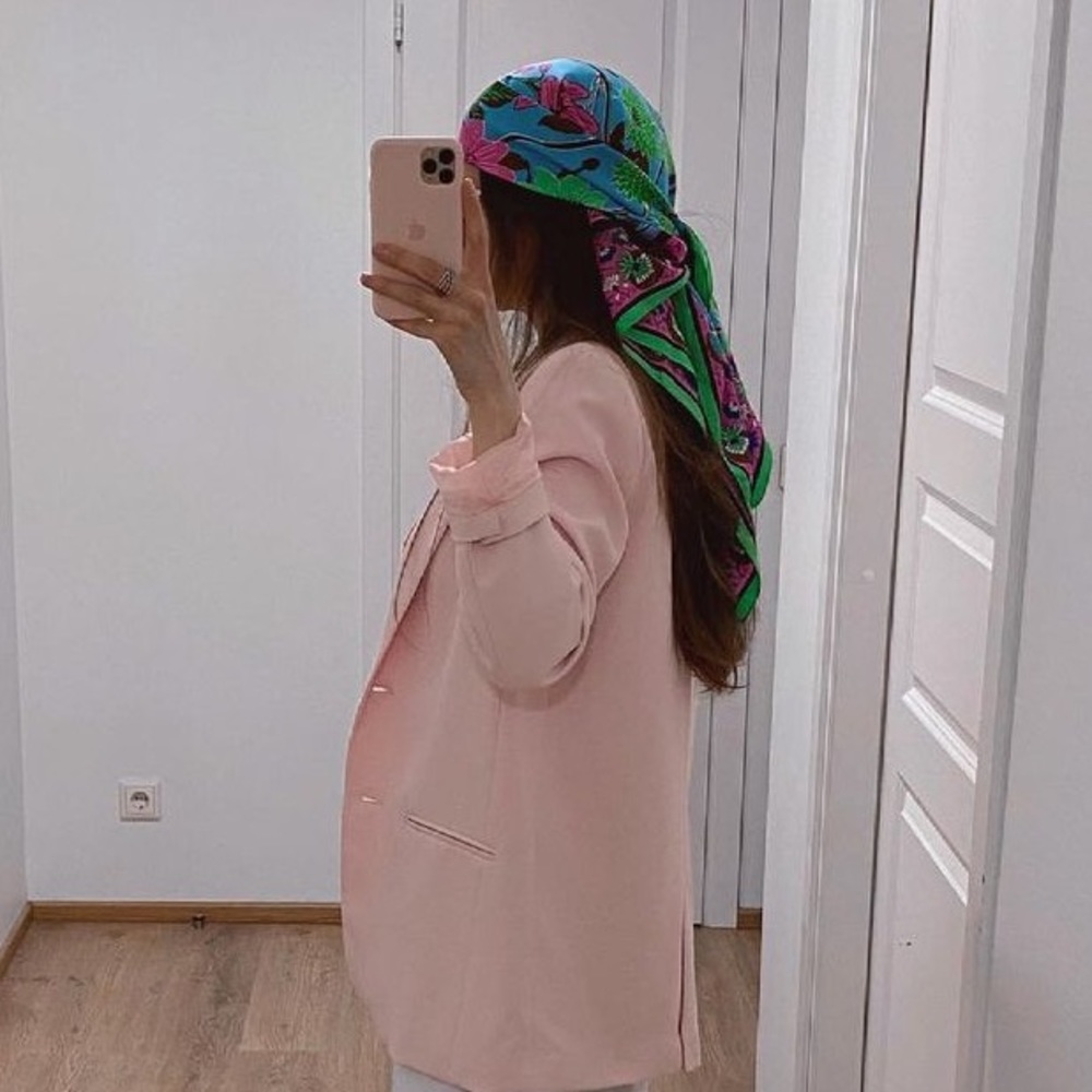 NWT Zara silk scarf - Picture 12 of 16